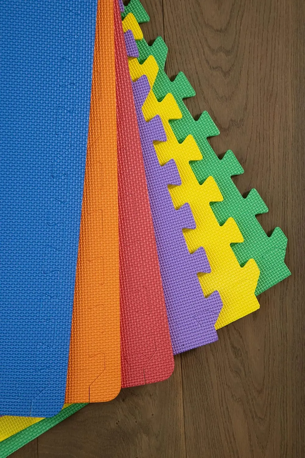 PINK 48 SQ Ft Pack foam interlocking mats anti fatigue exercise flooring safety gym multi purpose floor mat RC race track racetrack yoga pilates eva garage tradeshow booth retail