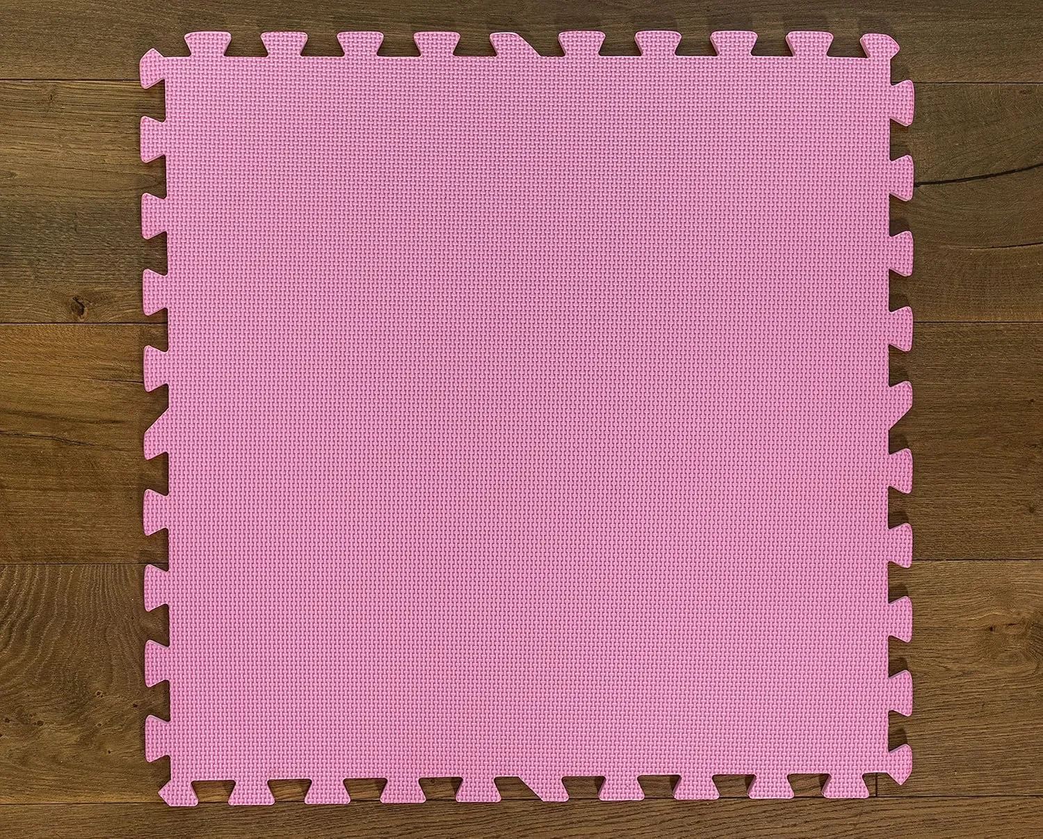 PINK 48 SQ Ft Pack foam interlocking mats anti fatigue exercise flooring safety gym multi purpose floor mat RC race track racetrack yoga pilates eva garage tradeshow booth retail