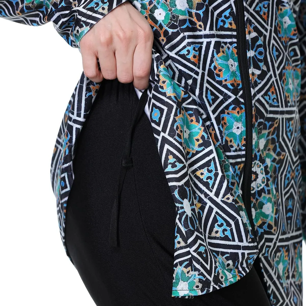 Plus Size Muslim Swimwear for Women Burkini Islamic Swimming Suit
