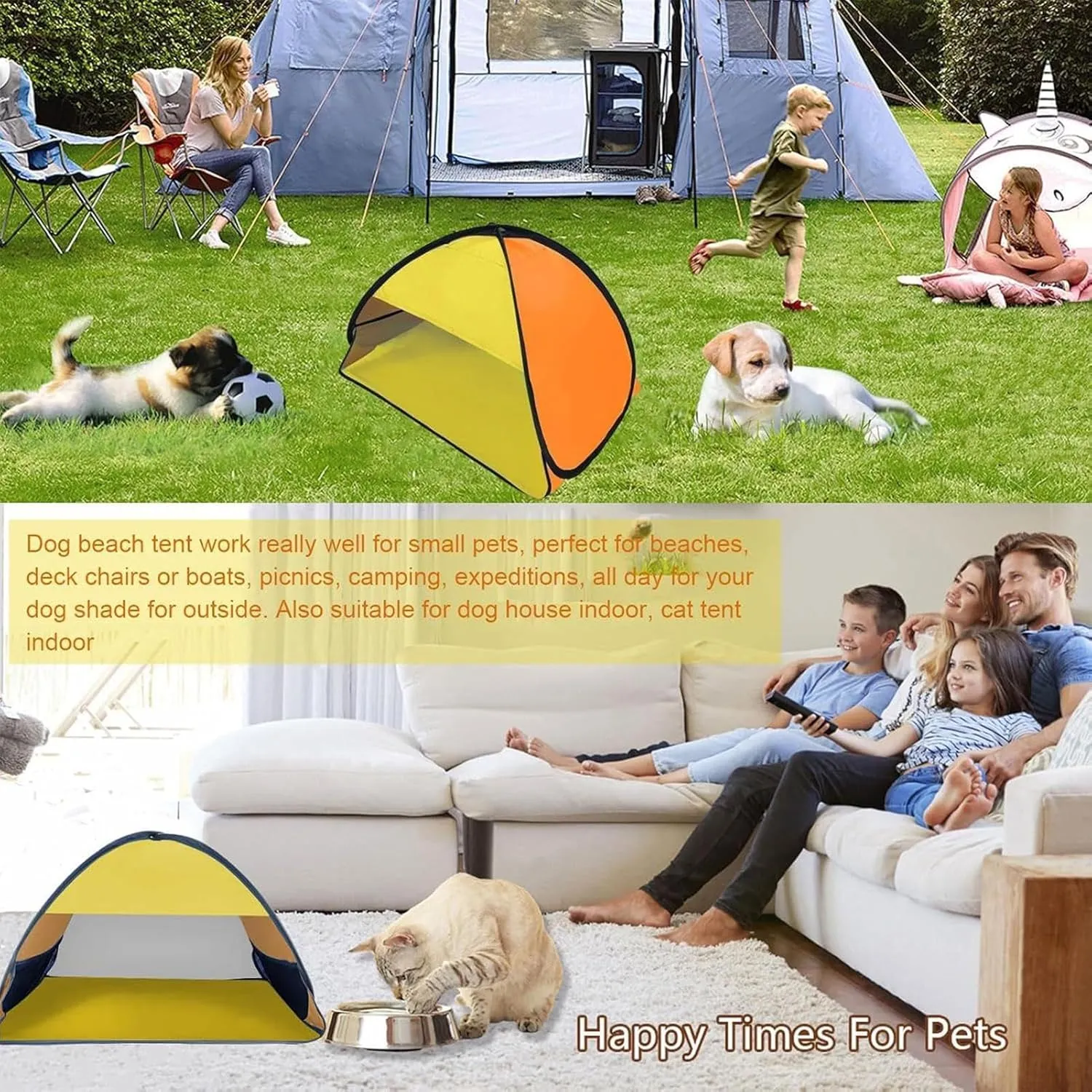 Pop Up Beach Head Tent - UV Blocking Beach Head Canopy - Easy Setup Automatic Sun Shelters for Outdoor Hiking Picnic Sunbathing Fishing