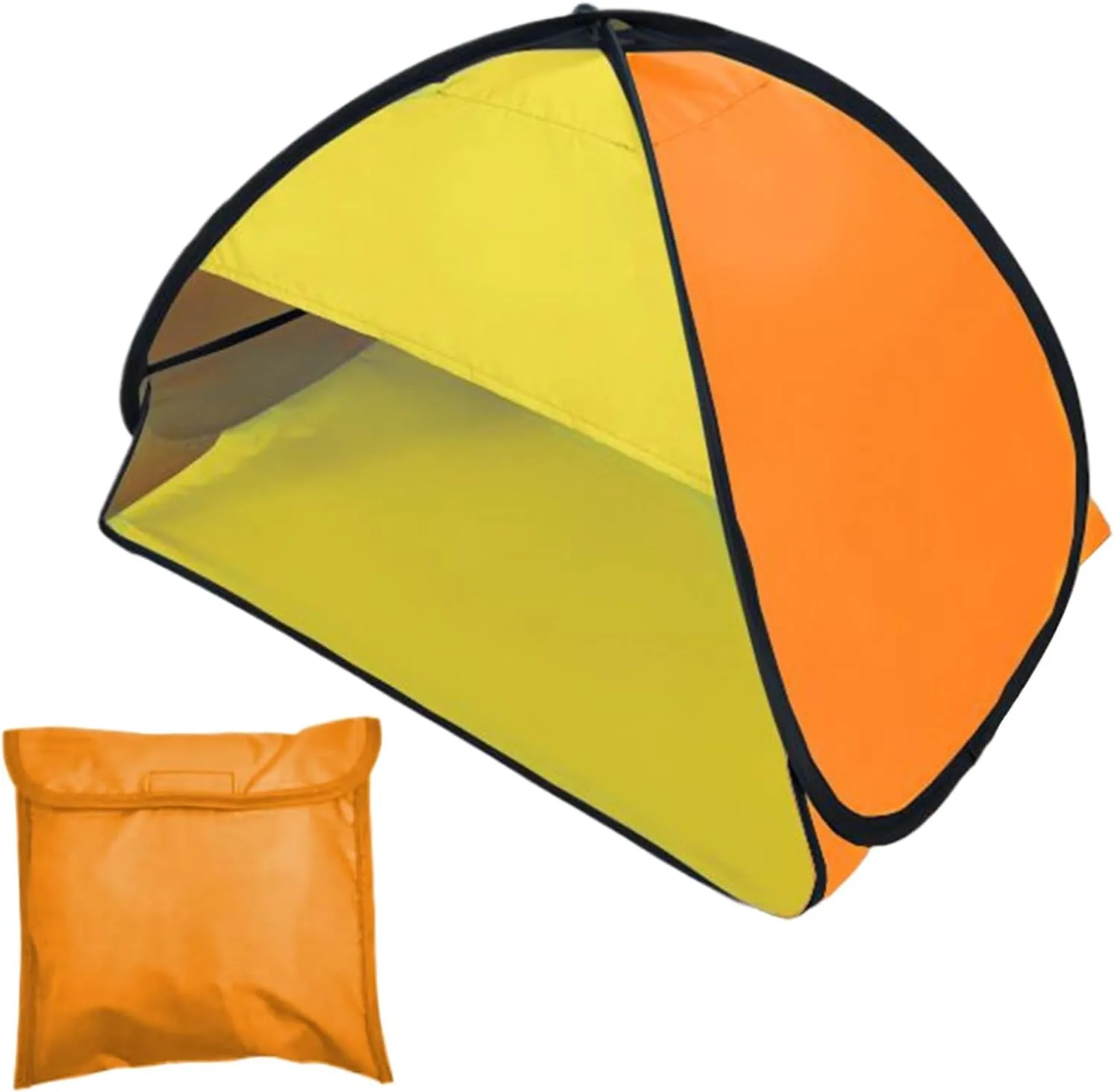 Pop Up Beach Head Tent - UV Blocking Beach Head Canopy - Easy Setup Automatic Sun Shelters for Outdoor Hiking Picnic Sunbathing Fishing