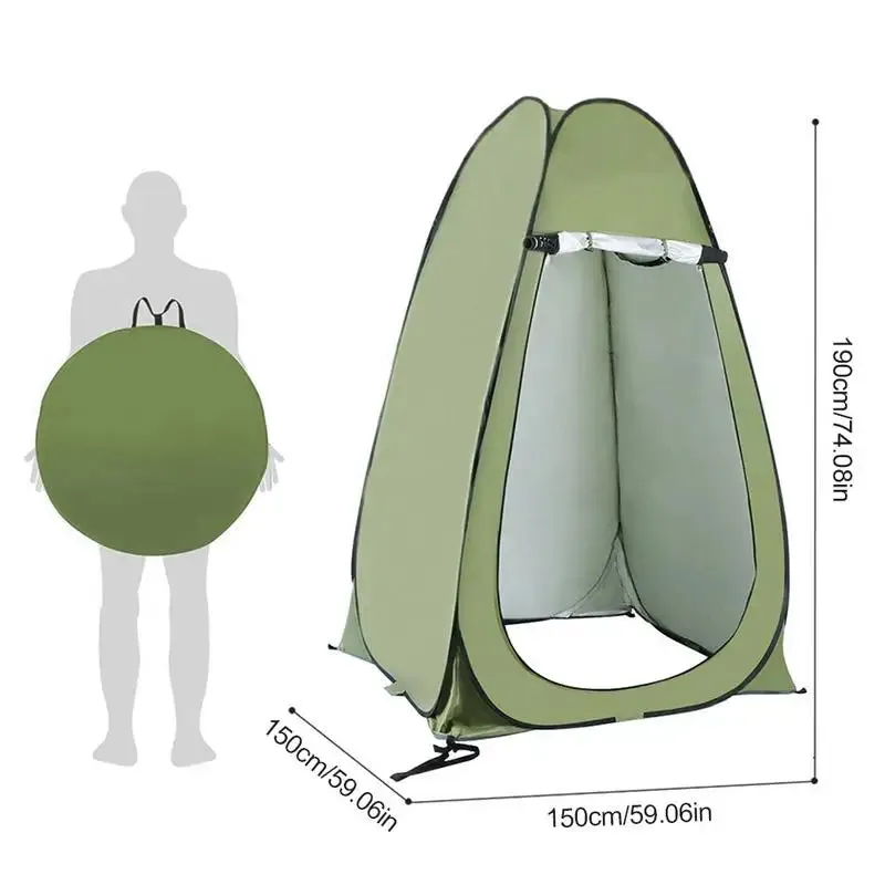 Pop-Up Pod Changing Room Privacy Tent – Lightweight & Sturdy Outdoor Shower & Toilet Shelter