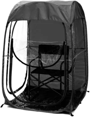 Popup Weather Tent Pod,Outdoor Instant Pop Up Shelter,for Rain Wind Cold,Ideal Shelter for Fishing and Camping 100x100x150cm
