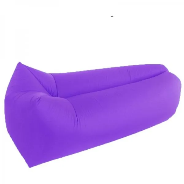 Portable Inflatable Bed Sleeping Sofa for Travelling Camping Purple
