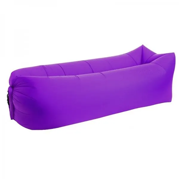 Portable Inflatable Bed Sleeping Sofa for Travelling Camping Purple