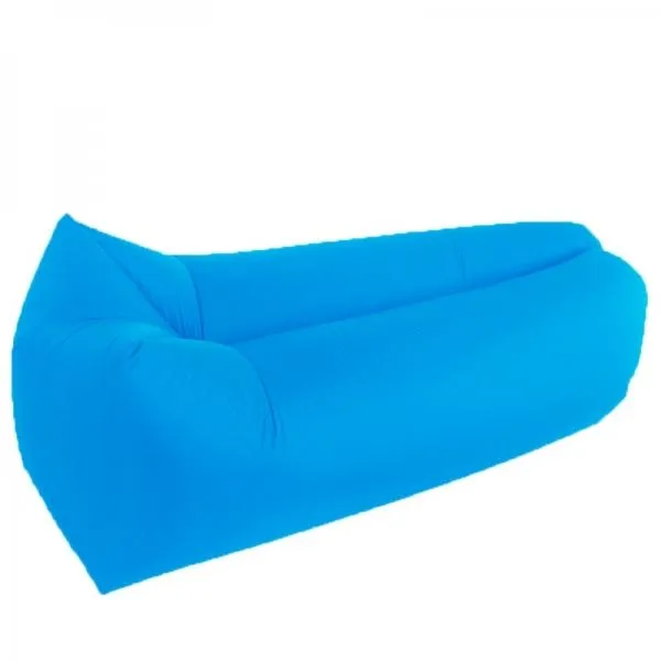 Portable Inflatable Bed Sleeping Sofa for Travelling Camping Sky Blue