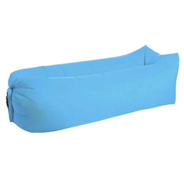 Portable Inflatable Bed Sleeping Sofa for Travelling Camping Sky Blue