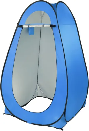 Portable Pop Up Privacy ShowerbTent - Instant Outdoor Changing Room, and Toilet Shelter for Camping, Beach, and Outdoor Activities - Lightweight, Durable, and Easy to Set Up with Storage Pockets