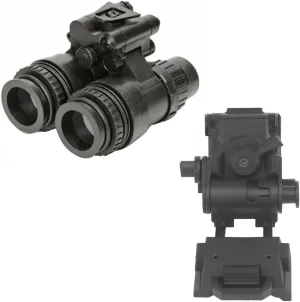 PVS15 Night Vision Goggles Dual-Tube Binocular Mount Hunting Night Vision Goggles Cosplay Prop-Black