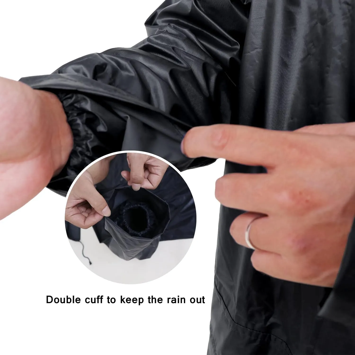 Rain Suit, Gear for Men Women Waterproof Work Lightweight Rainwear Coat (Jacket & Pants)