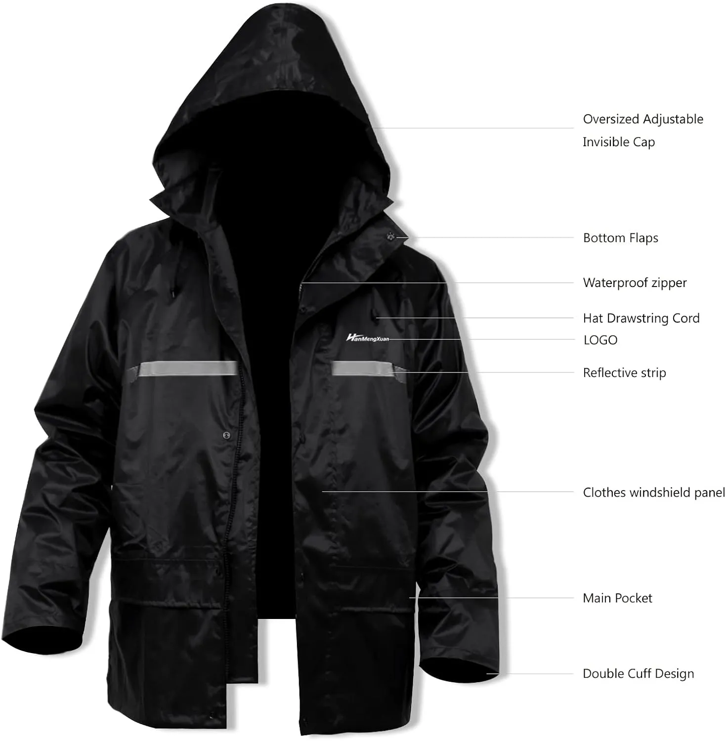 Rain Suit, Gear for Men Women Waterproof Work Lightweight Rainwear Coat (Jacket & Pants)