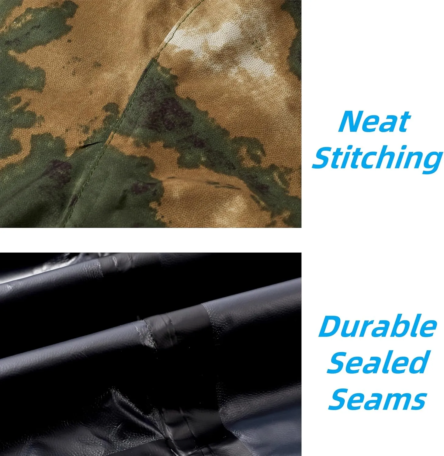 Rain Suit, Rain Gear for Men Waterproof, Camo Rain Jacket, Lightweight Rain Coat for Fishing, Hunting, Hiking