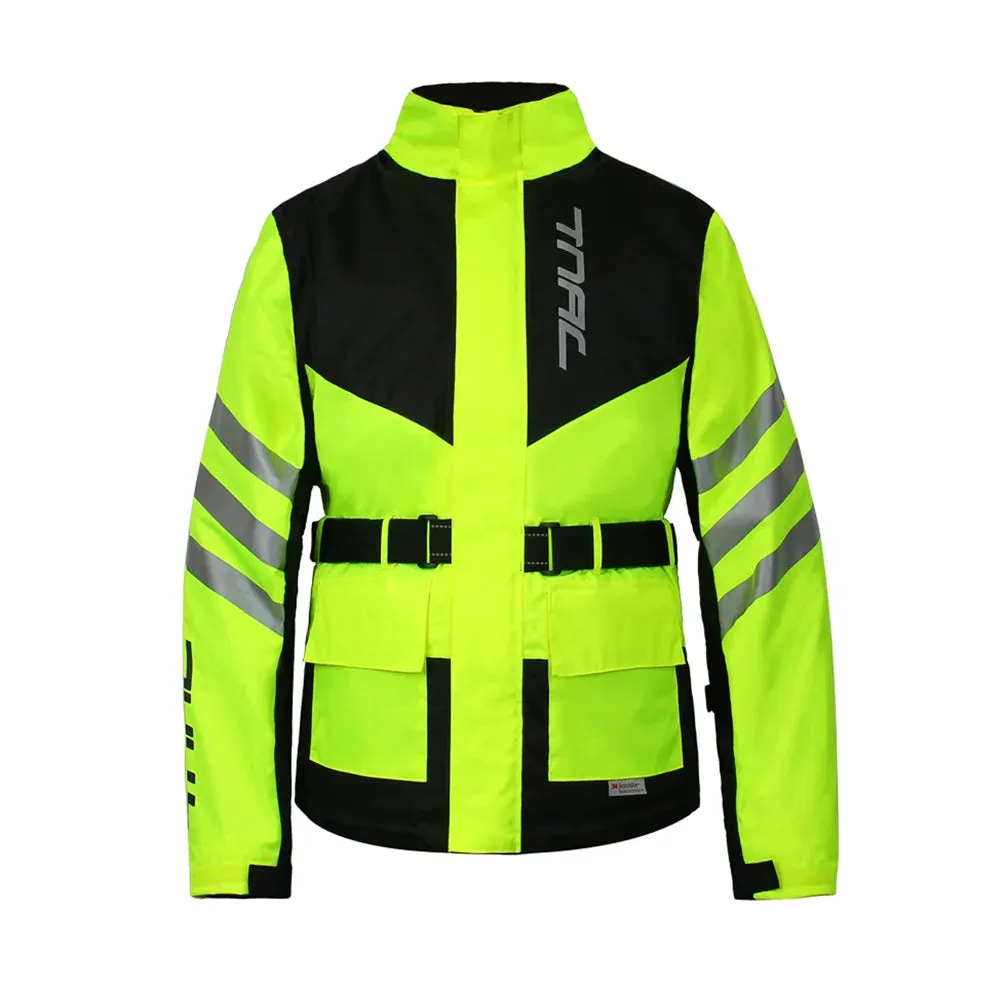 Reflective Waterproof Motorcycle Raincoat Suit