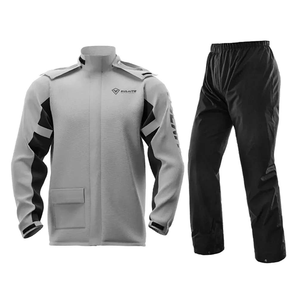 Reflective Waterproof Motorcycle Raincoat Suit