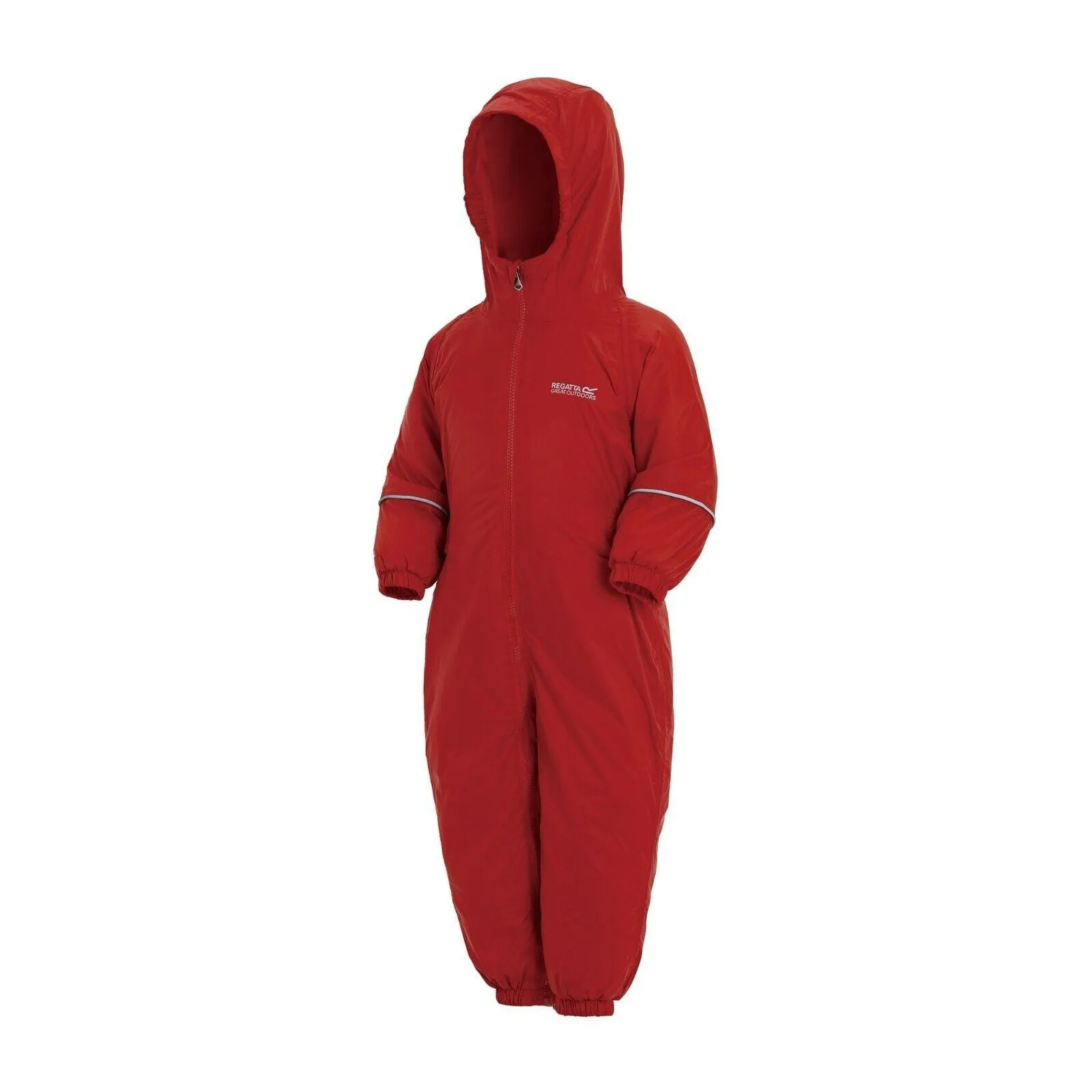 Regatta Kids Splosh Waterproof Padded All In One Rain Suit