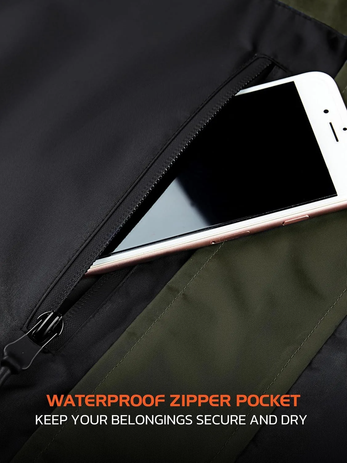 Rodeel Waterproof Fishing Rain Suit for Men (Rain gear Jacket & Trouser Suit)