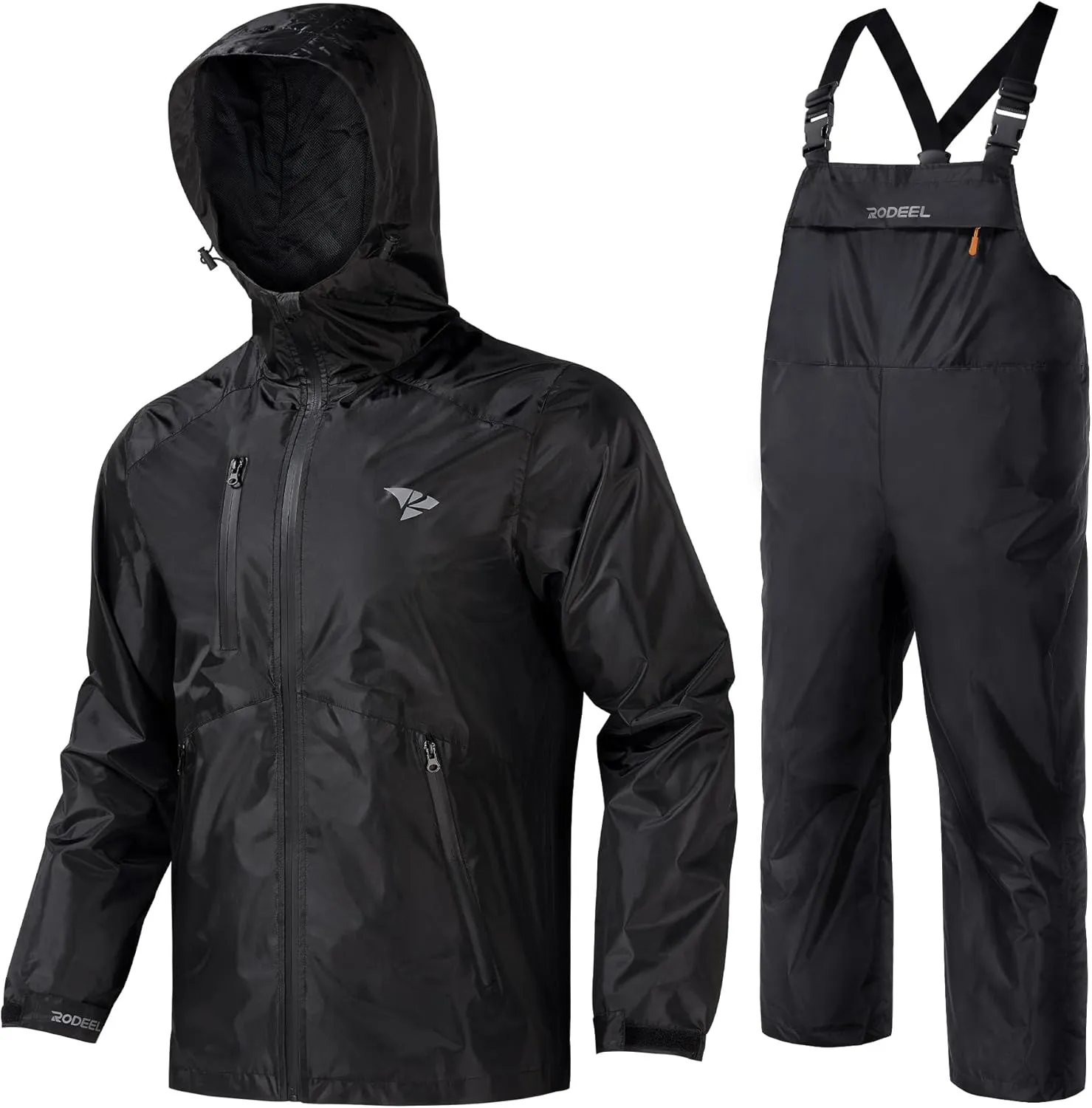 Rodeel Waterproof Jacket and Overalls Set Waterproof Rain Jacket Bid Suit Ultimate Protection for Outdoor Adventures