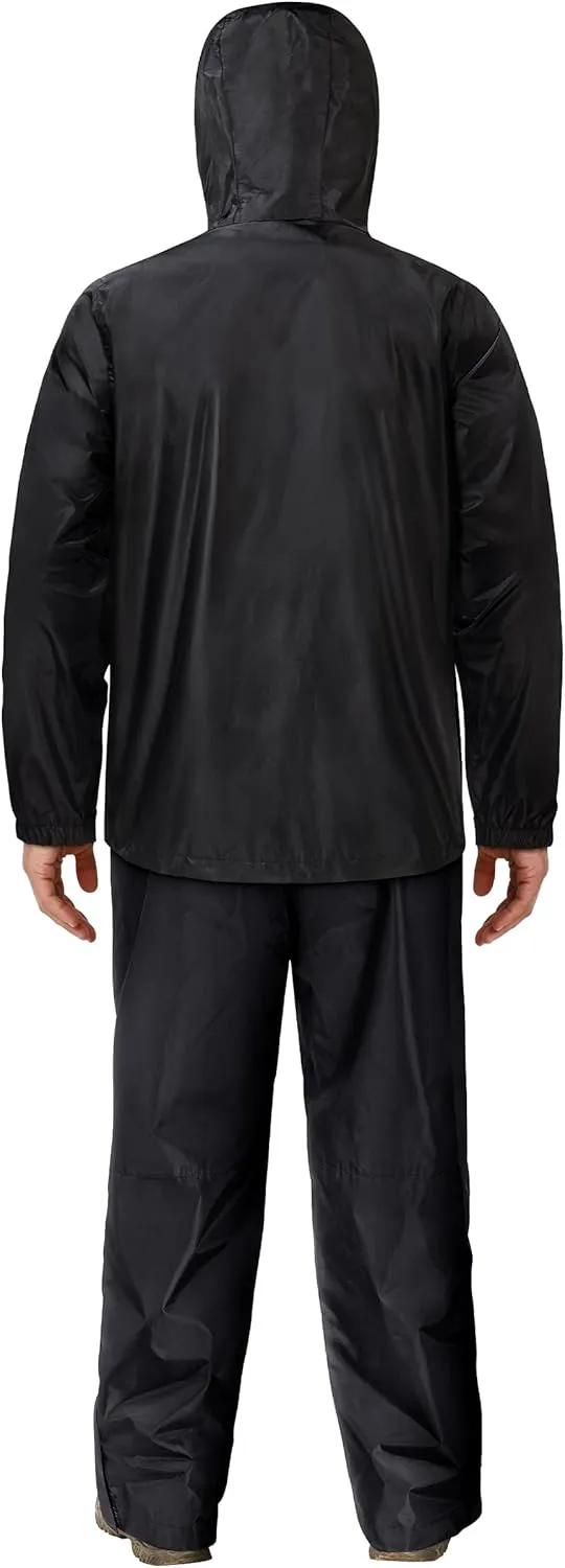 Rodeel Waterproof Jacket and Overalls Set Waterproof Rain Jacket Bid Suit Ultimate Protection for Outdoor Adventures