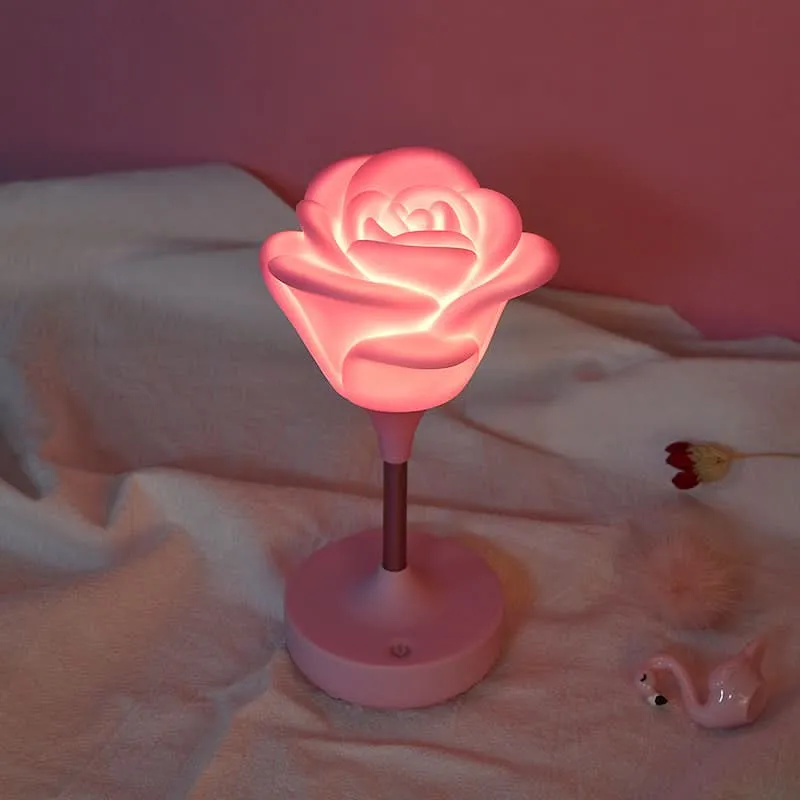 Romantic Rose Night Light USB Rechargeable