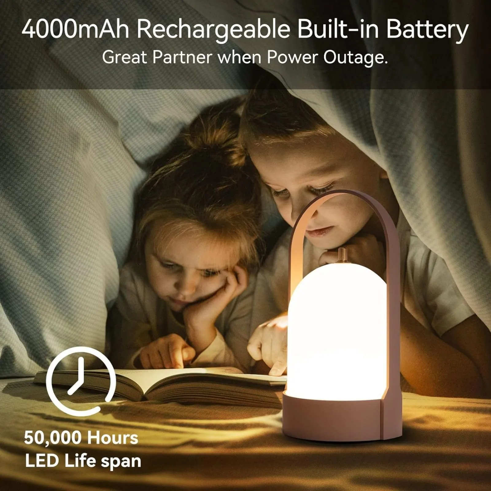 Rynx | Tubicen Portable Led Lantern Lamp - Rechargeable, Pressure Adjustable, 4000Mah, Khaki