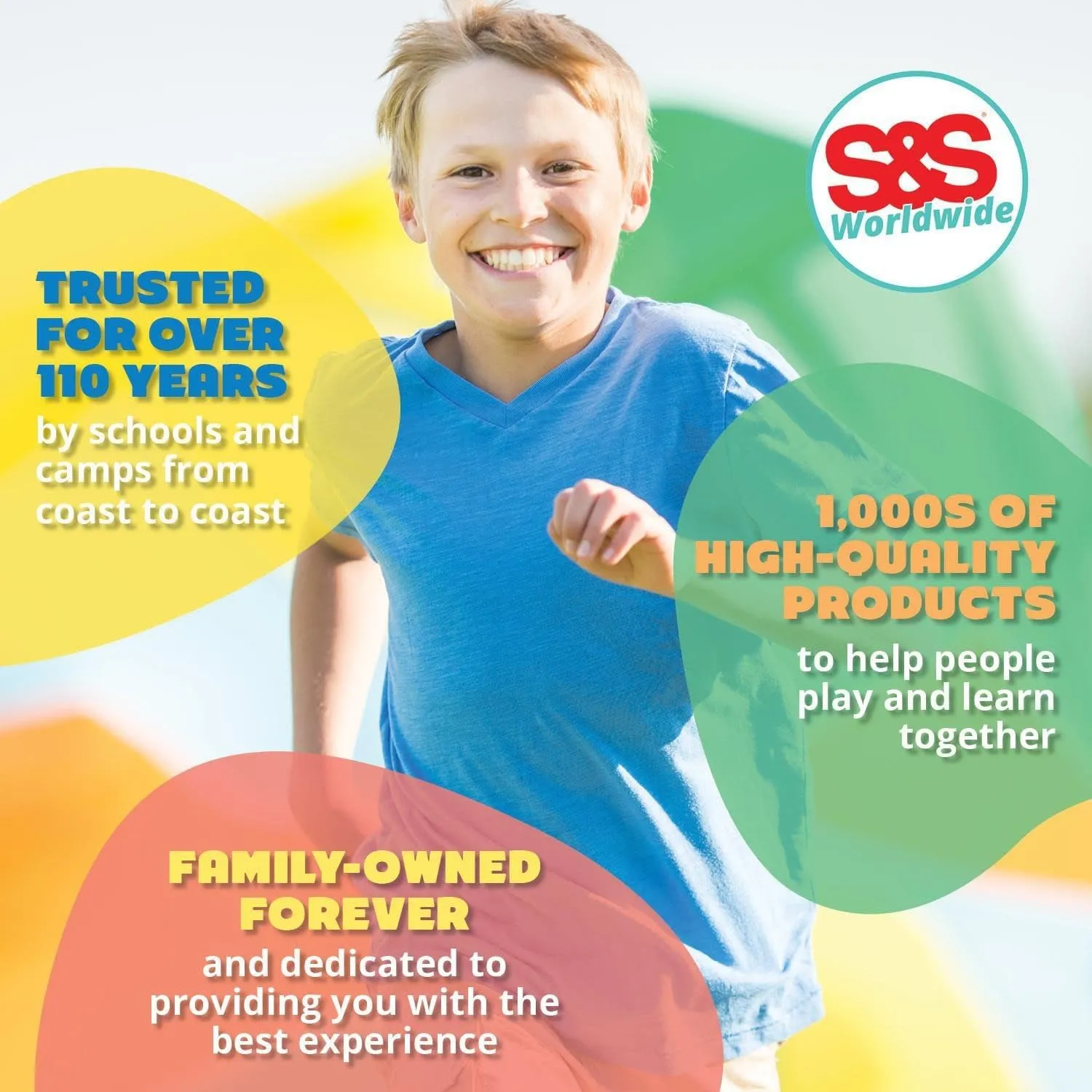 S&S Worldwide Youth Bi-Fold Exercise Mat, Youth