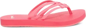 Sanuk Yoga Sandy II | Flip Flops for Women | Yoga Sandals For Women | Women's Beach Sandals | Memory Foam Footbed