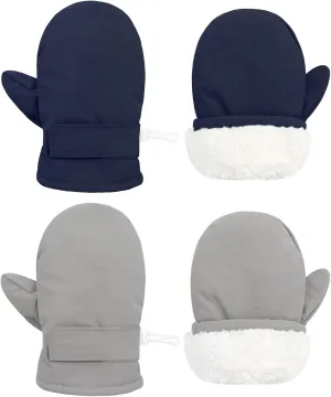 Sarfel Waterproof Toddler Mittens - Snow Gloves for Boys and Girls - Baby Winter Gloves