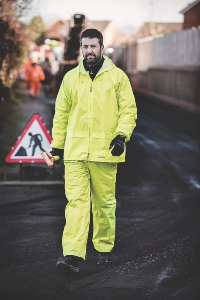 Scruffs T54556 Waterproof Suit Yellow X Large 46" Chest