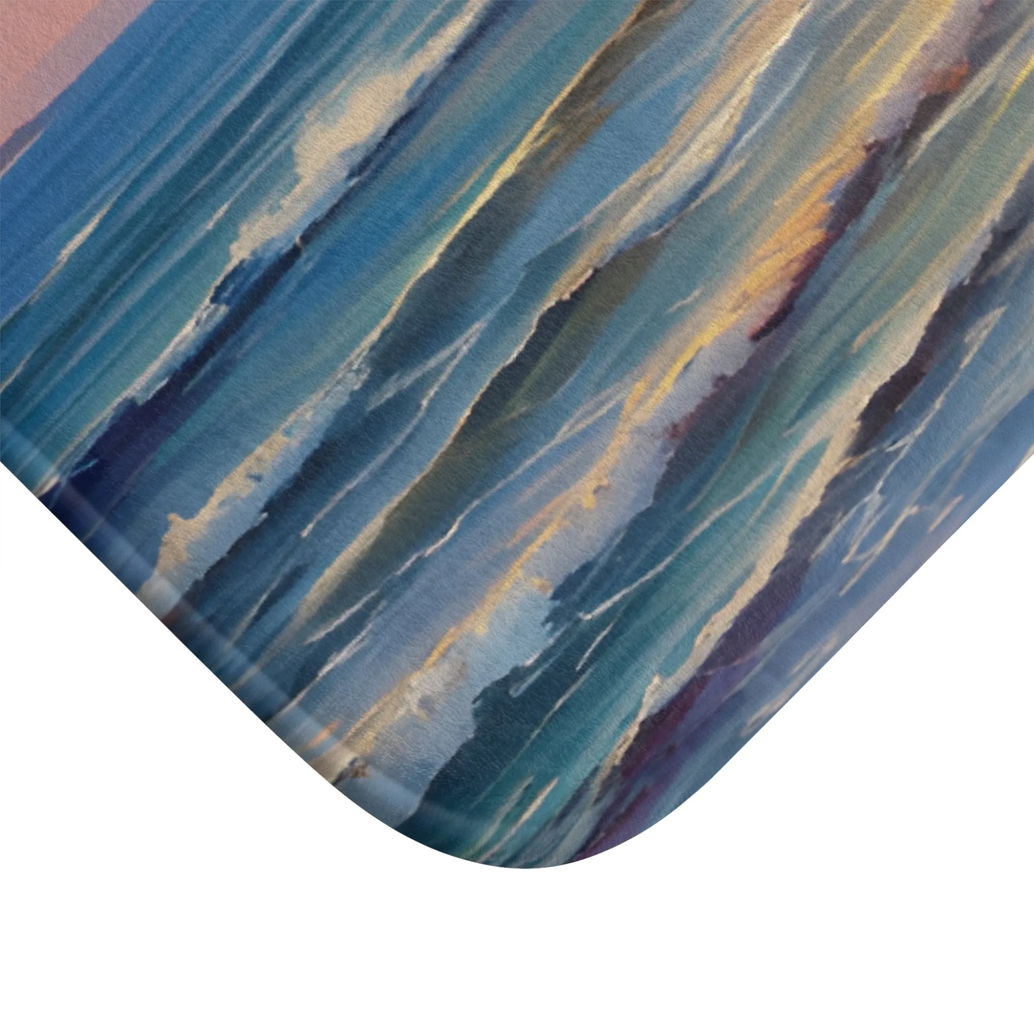 Seaside Retreat Memory Foam Bath Mat