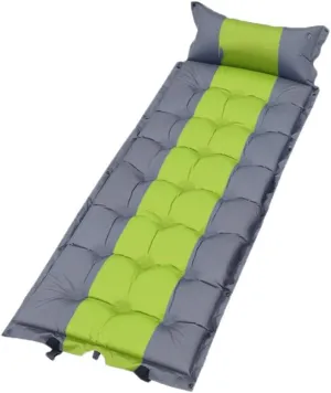Self-Inflating Pads Outdoor Single Automatic Inflatable Pad 190*66*5cm Thickened Floor Mat Suitable For Camping, Indoor, Lunch Break Tent, Car Sleeping Pad ( Color : Green , Size : 190*66*5CM )