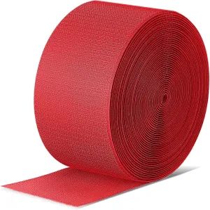 Shappy 42 ft Gymnastics Mat Hook Fastener Gymnastics Mats for Tumbling 4" Wide Carpet Repair Nylon Hook for Carpet Bonded Foam Seams for Cheer Gym Floors