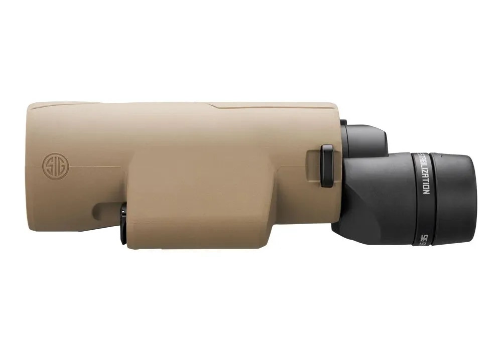 Sig Sauer ZULU6 HDX PRO 16x50mm Waterproof Fogproof Durable FDE Image Stabilized Binoculars (SOZ6WP1650)