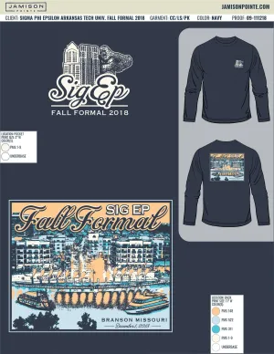 Sigma Phi Epsilon Arkansas Tech University Fall Formal T-Shirt