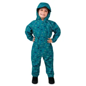 Size 2: Jan & Jul SUMMER CAMP Cozy Dry Waterproof Zip Up Fleece Lined Rain Suit NEW