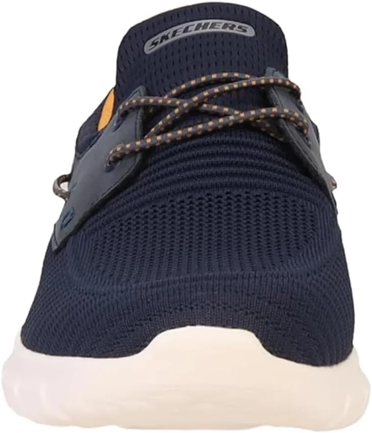 Skechers Men's Del Retto-Clean Slate Knitted Bungee Slip On