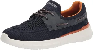 Skechers Men's Del Retto-Clean Slate Knitted Bungee Slip On