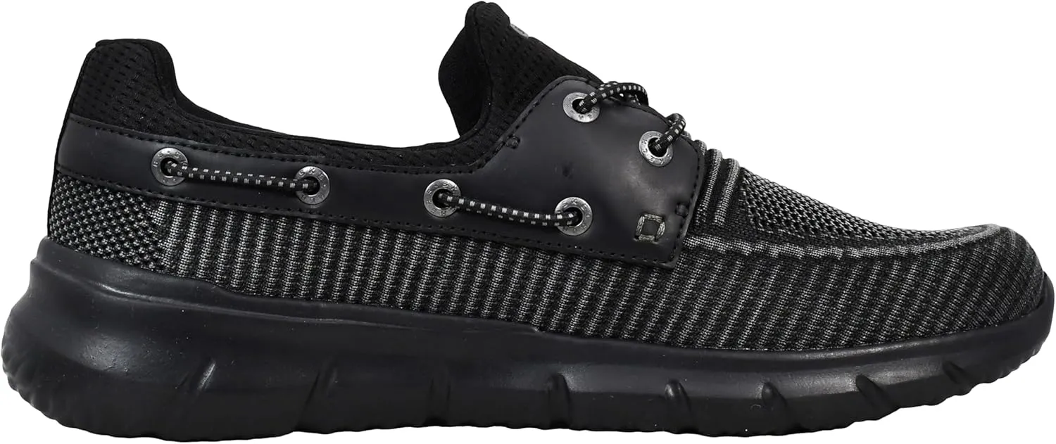 Skechers Men's Del Retto-Clean Slate Knitted Bungee Slip On