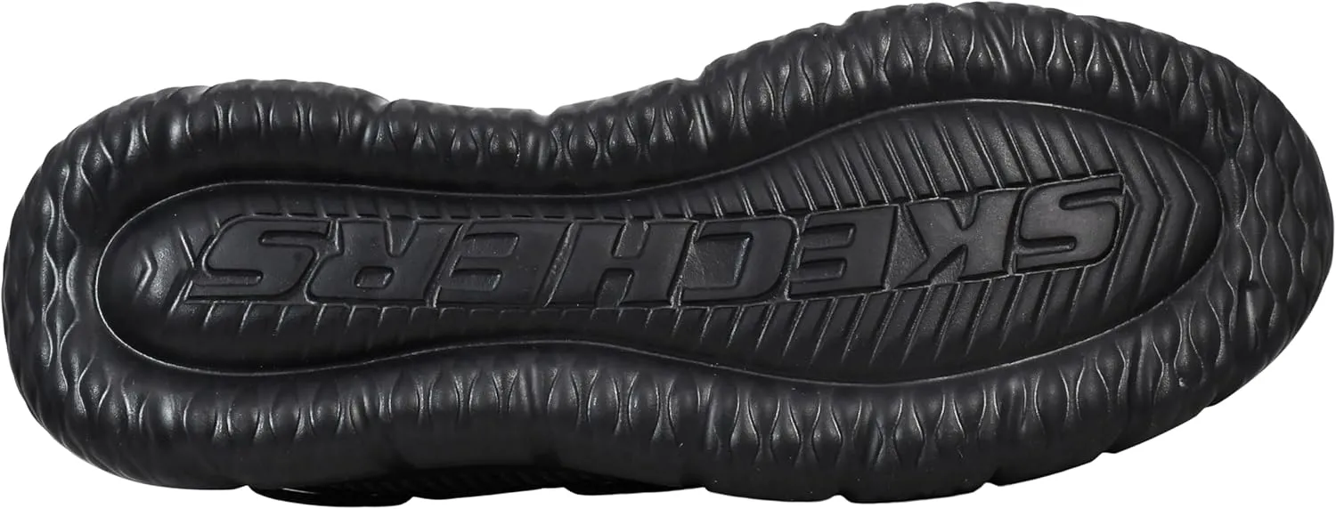Skechers Men's Del Retto-Clean Slate Knitted Bungee Slip On