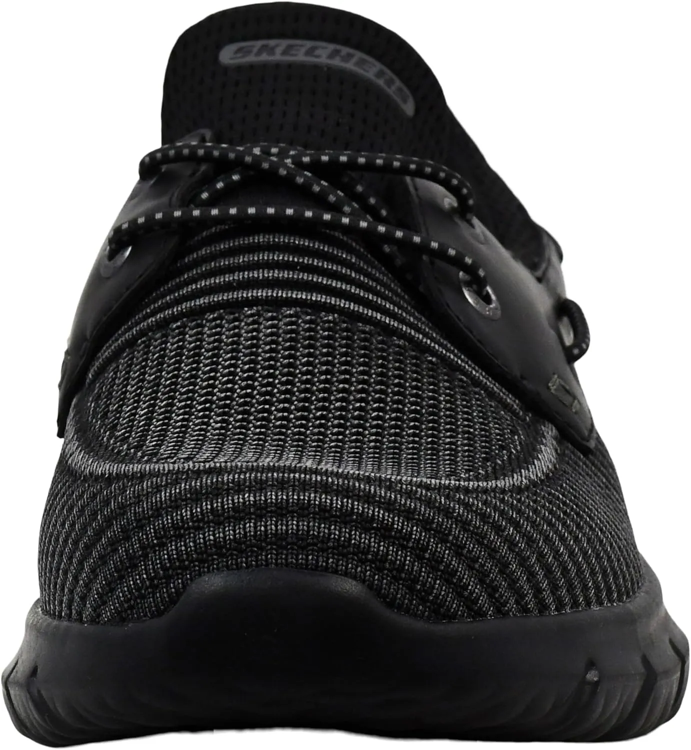 Skechers Men's Del Retto-Clean Slate Knitted Bungee Slip On