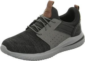 Skechers Men's Delson 3.0 - Cicada 210238 Knitted Bungee Lace Slip On