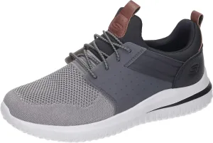 Skechers Men's Delson 3.0 - Cicada 210238 Knitted Bungee Lace Slip On
