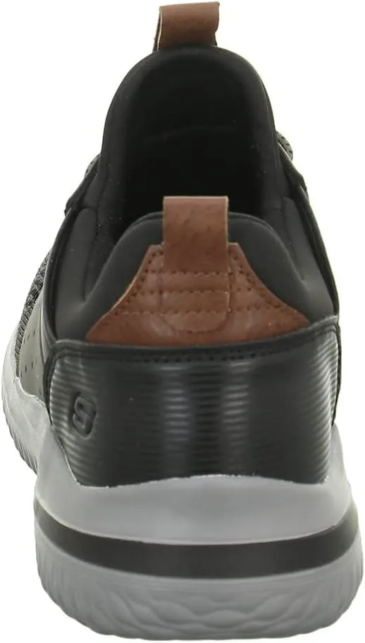 Skechers Men's Delson 3.0 - Cicada 210238 Knitted Bungee Lace Slip On