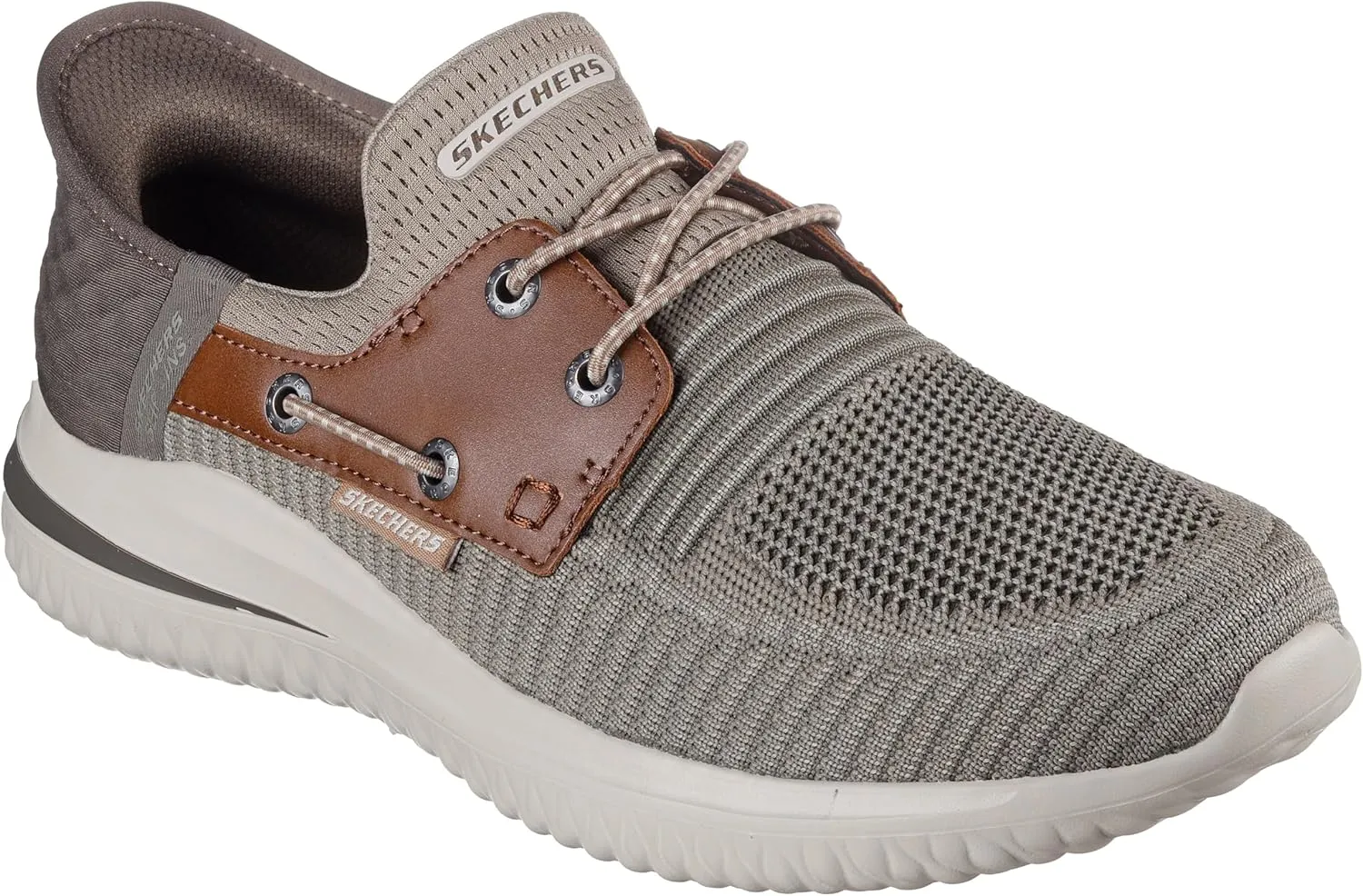 Skechers Men's Delson 3.0-Roth 210606 Low Profile Bungee Lace Slip-Ins