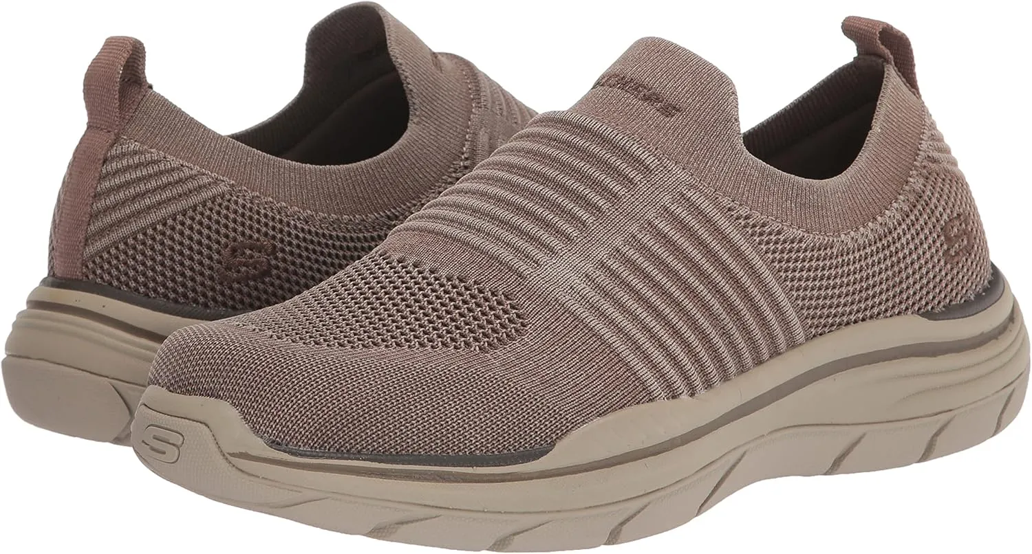 Skechers Men's Expected 2.0-Hersch Knitted Mesh Slip On