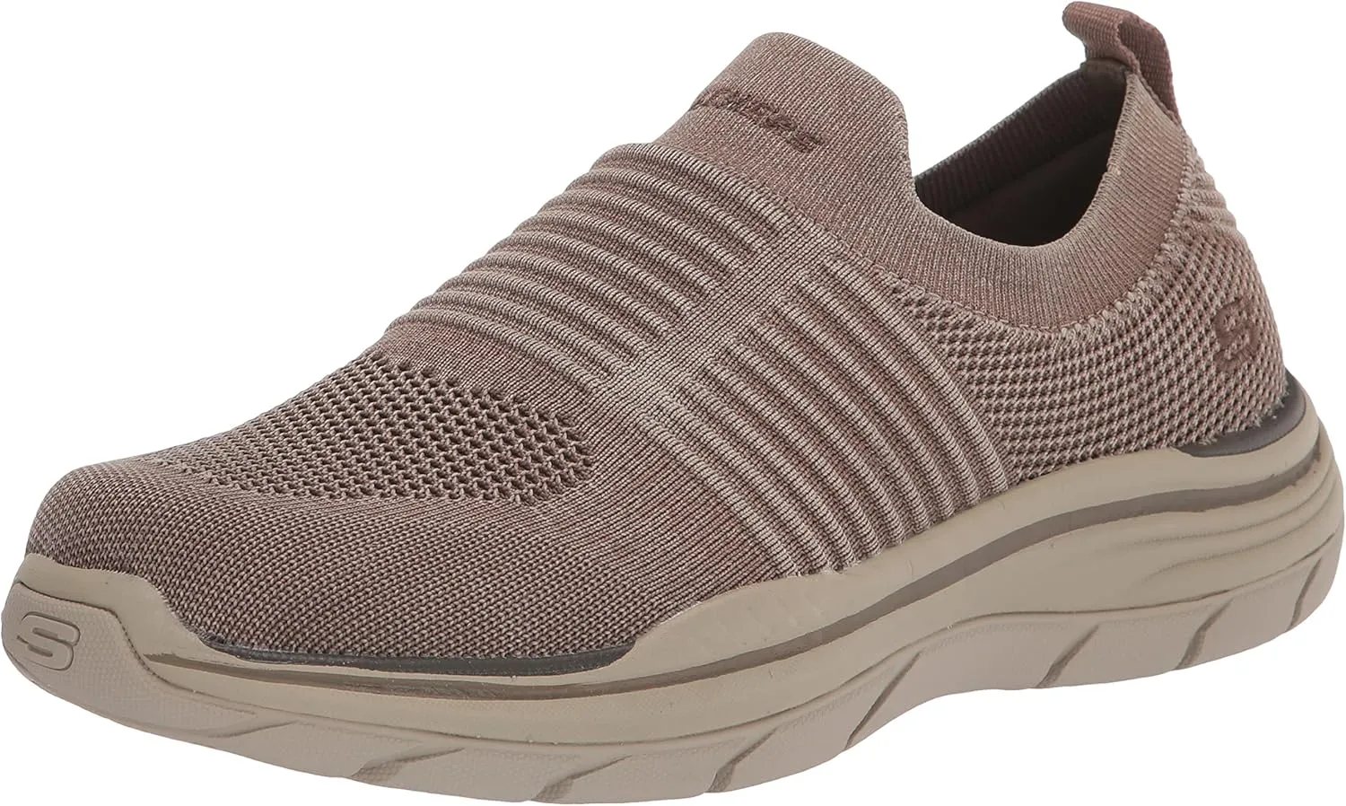 Skechers Men's Expected 2.0-Hersch Knitted Mesh Slip On