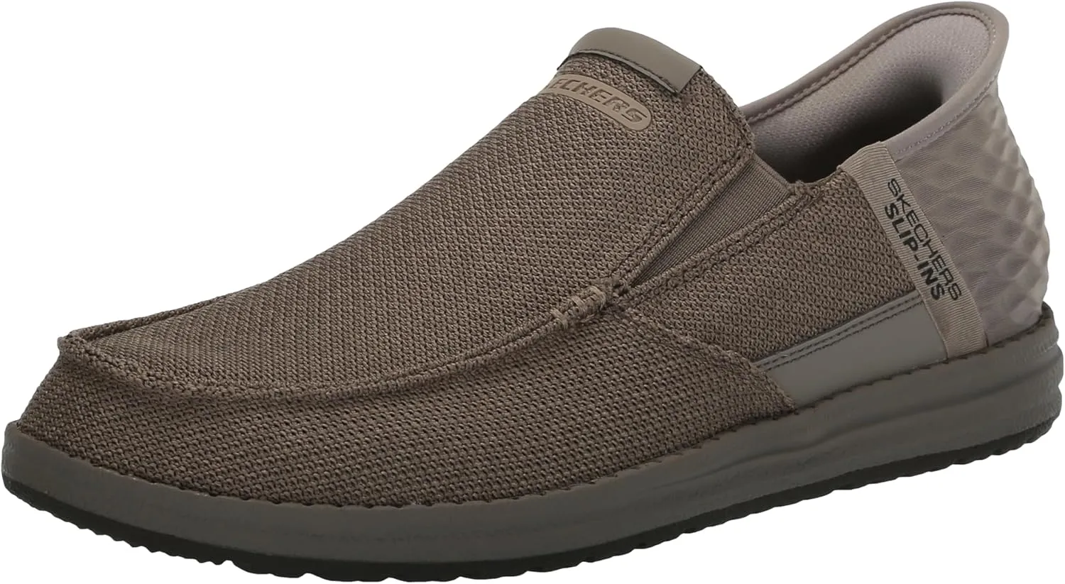 Skechers Men's Melson-Bentin 210596 Moc Toe Casual Slip-Ins