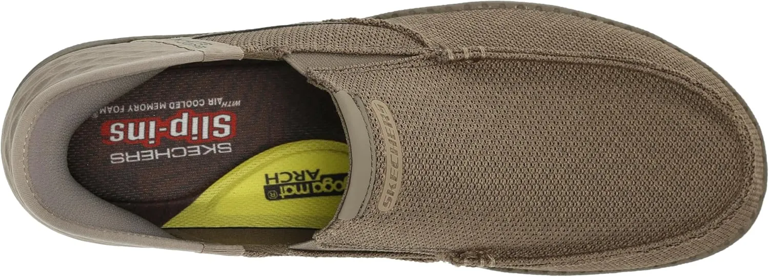 Skechers Men's Melson-Bentin 210596 Moc Toe Casual Slip-Ins