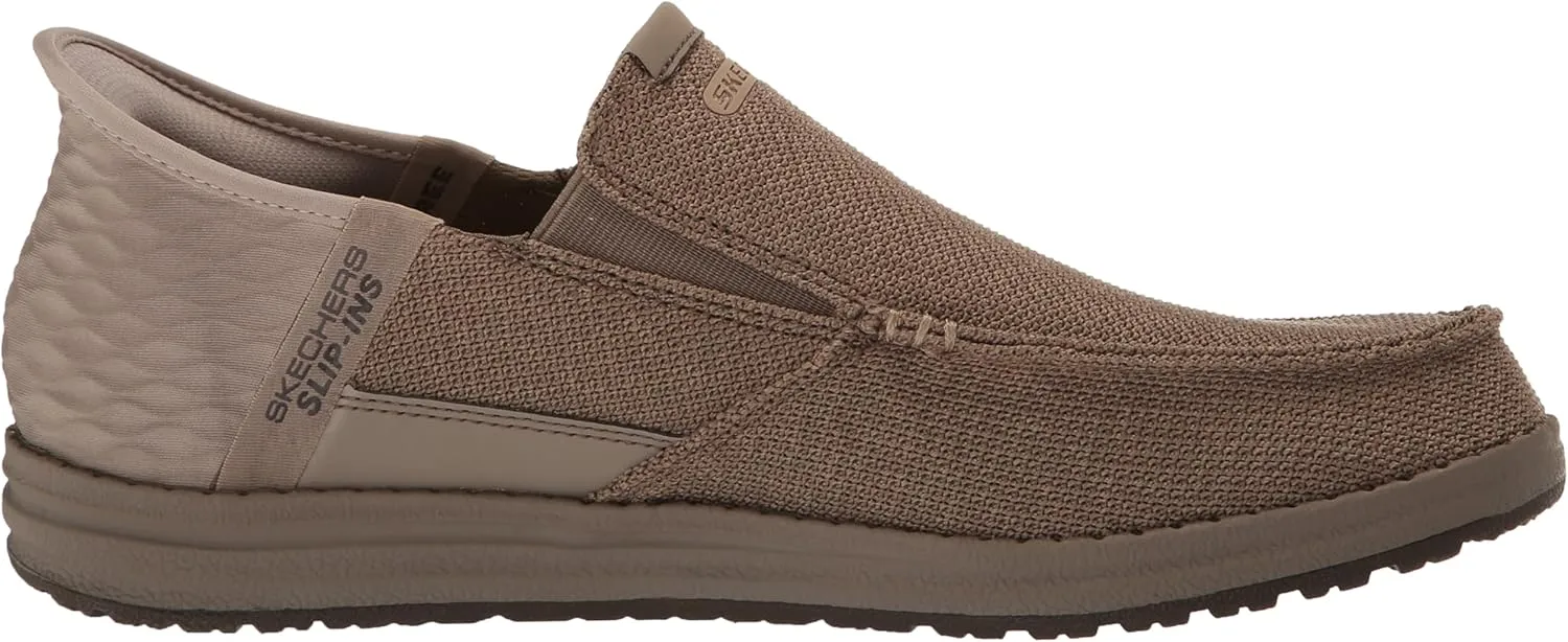 Skechers Men's Melson-Bentin 210596 Moc Toe Casual Slip-Ins