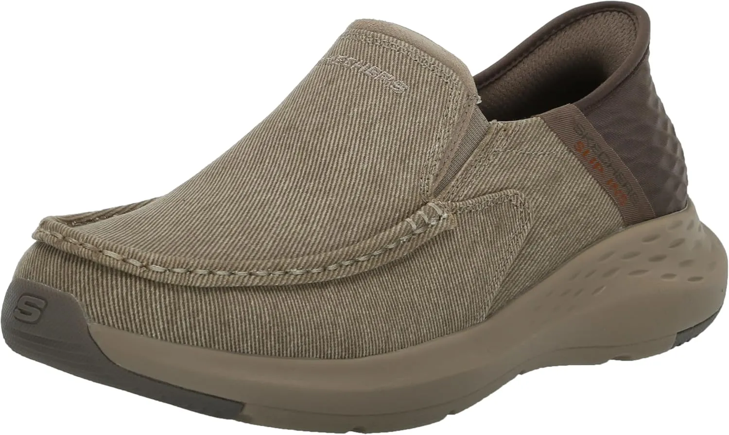 Skechers Men's Parson-Dewitt 204806 Twin Gore Moc Toe Slip-Ins