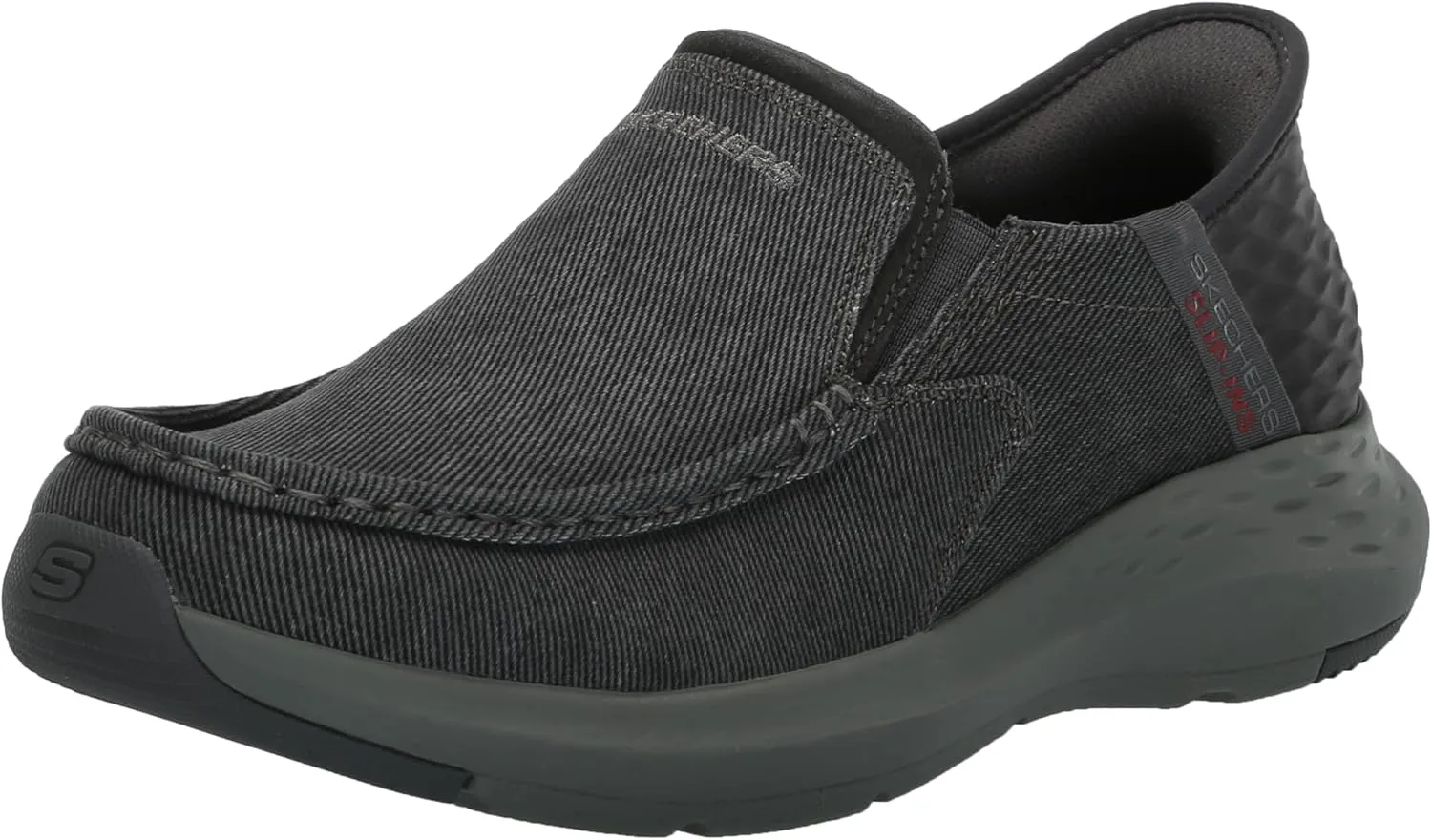 Skechers Men's Parson-Dewitt 204806 Twin Gore Moc Toe Slip-Ins